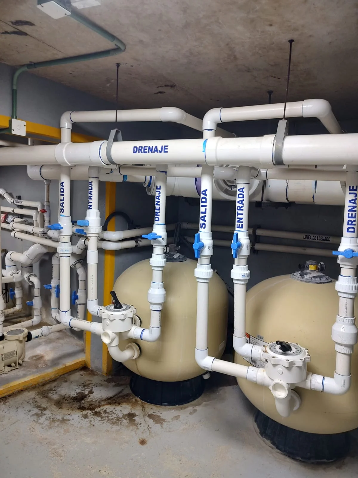 Sistema Filtracion Piscina Drenaje Entrada Salida Vallarta